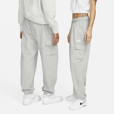Träningsbyxor Nike Sportswear Club Fleece Mid Rise Oversized Cargo Tracksuit Bottoms Grå | DQ5196-063, 1