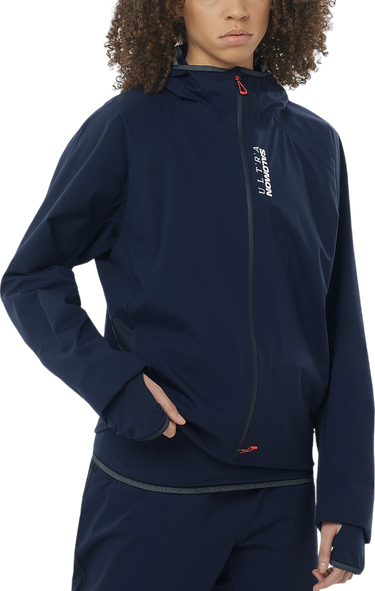 Sweatshirt Salomon S/LAB Ultra HBD Hooded Jacket Mörkblå | lc2309900, 0