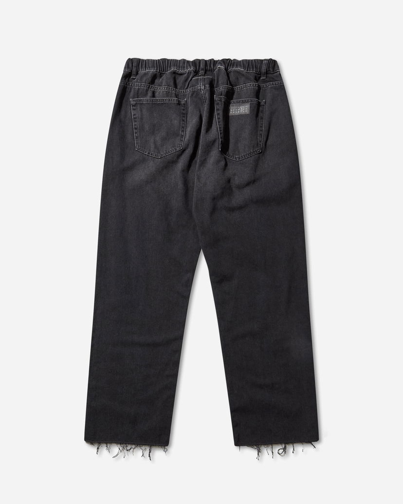 Jeans Maison Margiela Straight-Leg Jeans Svart | SH0LA0027 966