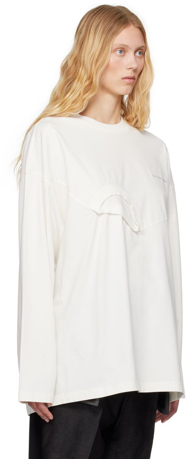 T-shirt Feng Chen Wang Feng Chen Wang Oversized 2in1 T-Shirt Vit | FMS19LS01, 4