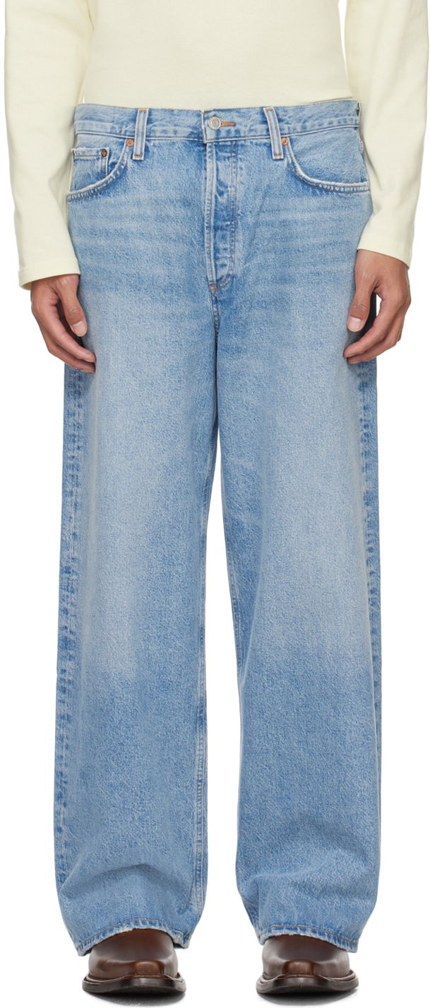 Jeans AGOLDE Low Slung Baggy Jeans Blå | A640-1535, 0