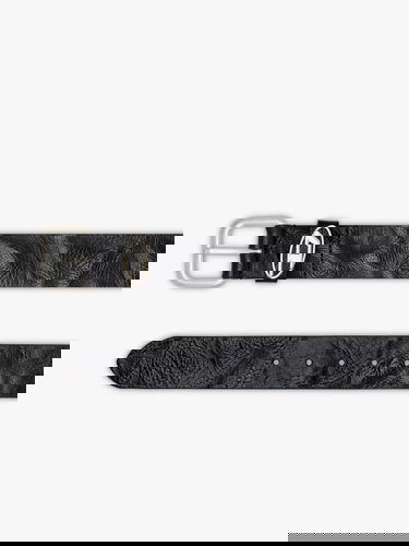 Bälten Diesel Textured Leather Belt Diesel Svart | X10314PS681T8013, 1