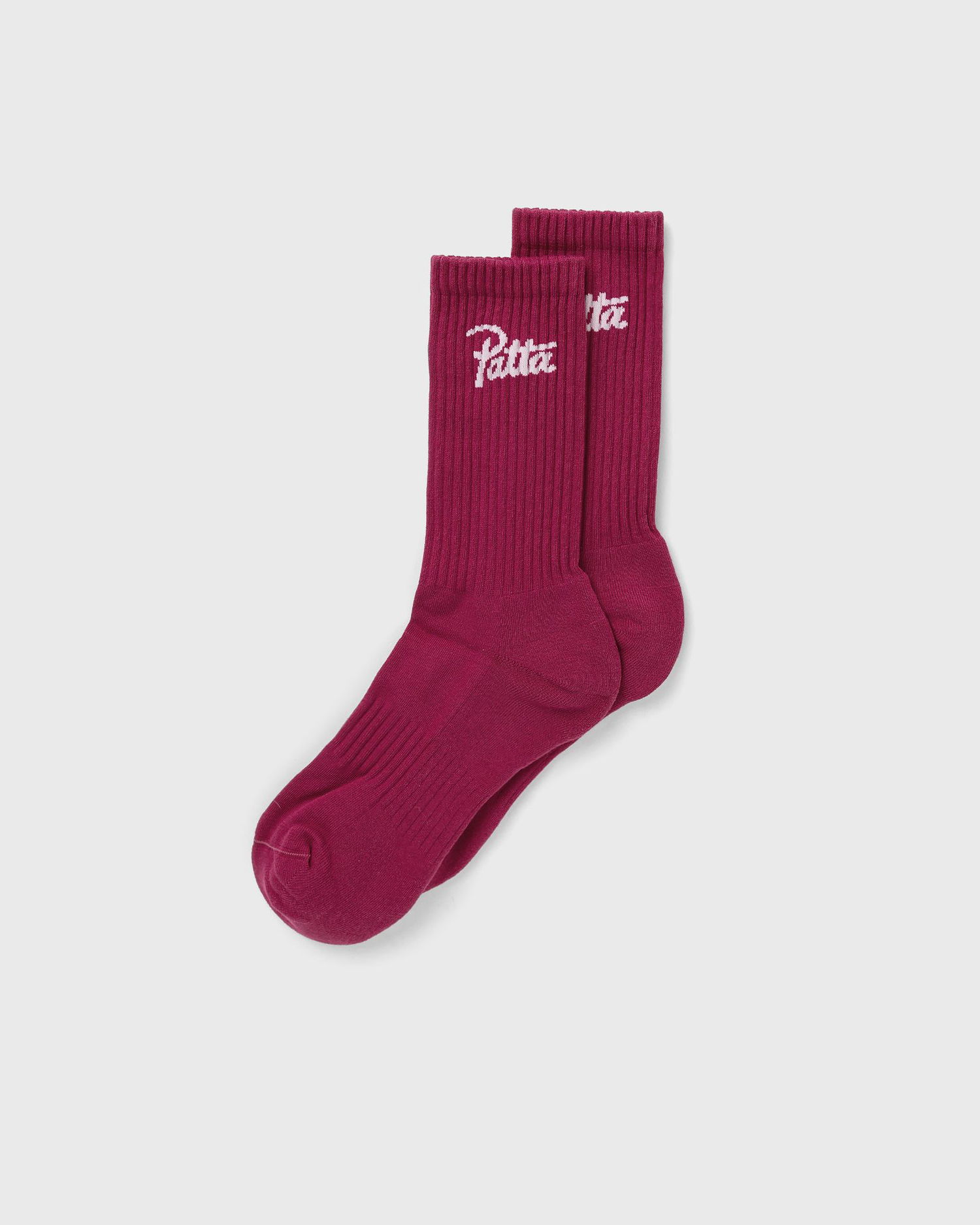 Strumpor Patta Script Logo Sport Socks Bourgogne | POC-SS24-2020-396-0248-098, 1