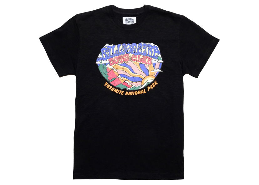 T-shirt BILLIONAIRE BOYS CLUB Yosemite Knit Tee Svart | 8016306BLK