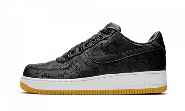 Sneakers och skor Nike Fragment Design x CLOT x Air Force 1 "Black Silk" Svart | CZ3986-001, 0
