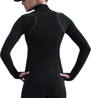 Sweatshirt Nike Swift Reflective Long-Sleeve Quarter-Zip Top Svart | hv2944-010, 1