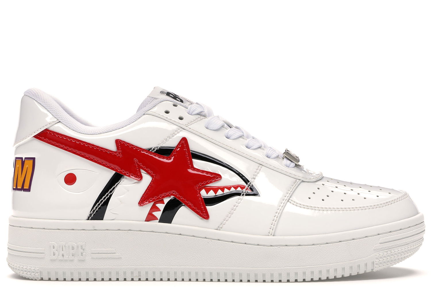 Sneakers och skor BAPE Bape Sta Low "Shark White" Vit | 1H30-191-012-WHT, 0