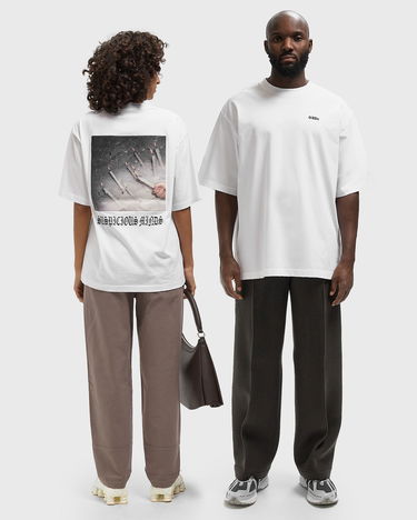 T-shirt 032C CANDLE DINNER T-SHIRT Vit | F25-URC-0115-100, 1