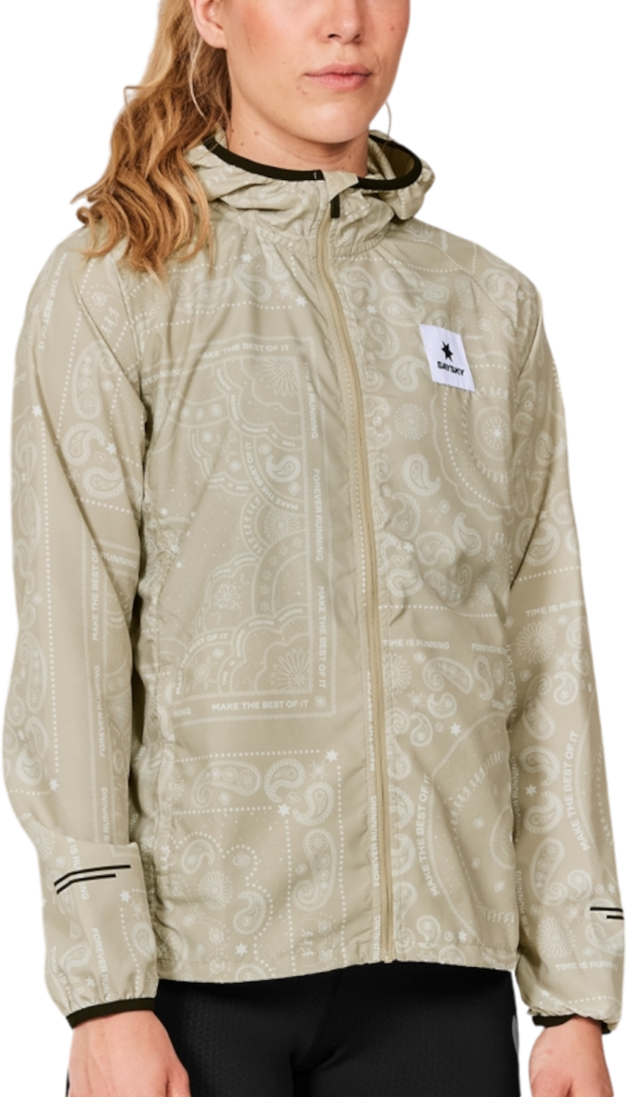 Vindjacka Saysky Saysky Paisley Pace Hooded Jacket Beige | mwrja02c1021, 0