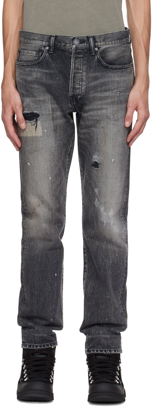 Jeans John Elliott John Elliott 'The Daze' Distressed Jeans Grå | G491E5710L