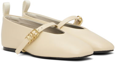 Sneakers och skor rag & bone rag & bone Spire Mary Jane Ballerina Flats Beige | WFF24HF1007LE07, 3