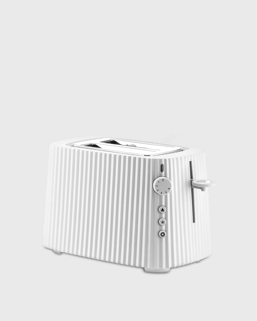 Gadget Alessi White Plisse Toaster Vit | MDL08-W