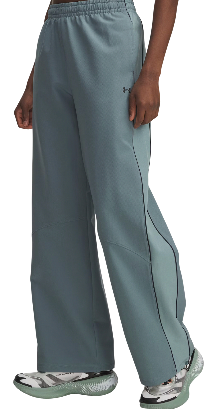 Byxor Under Armour Rival Swoven Pant Turkos | 6003716-587