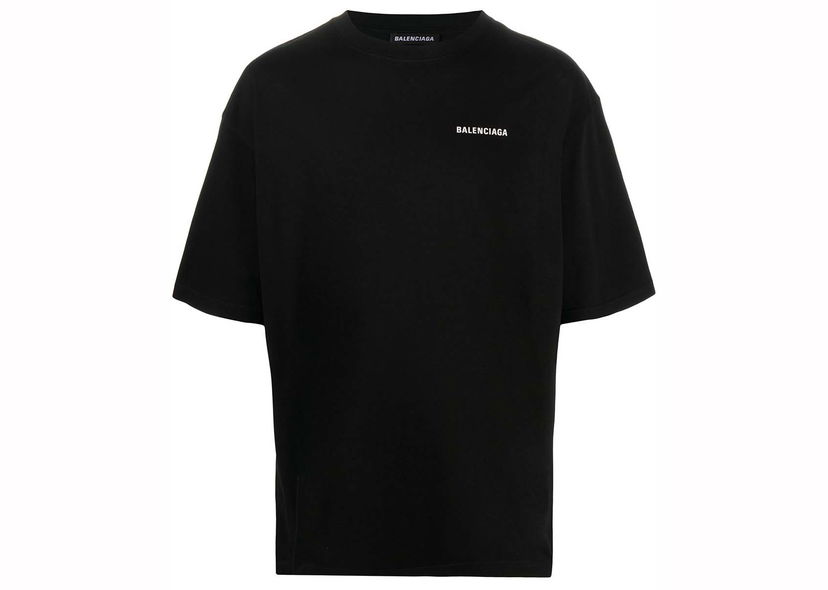 T-shirt Balenciaga Relaxed Fit T-shirt Svart | 612966TIVG51070