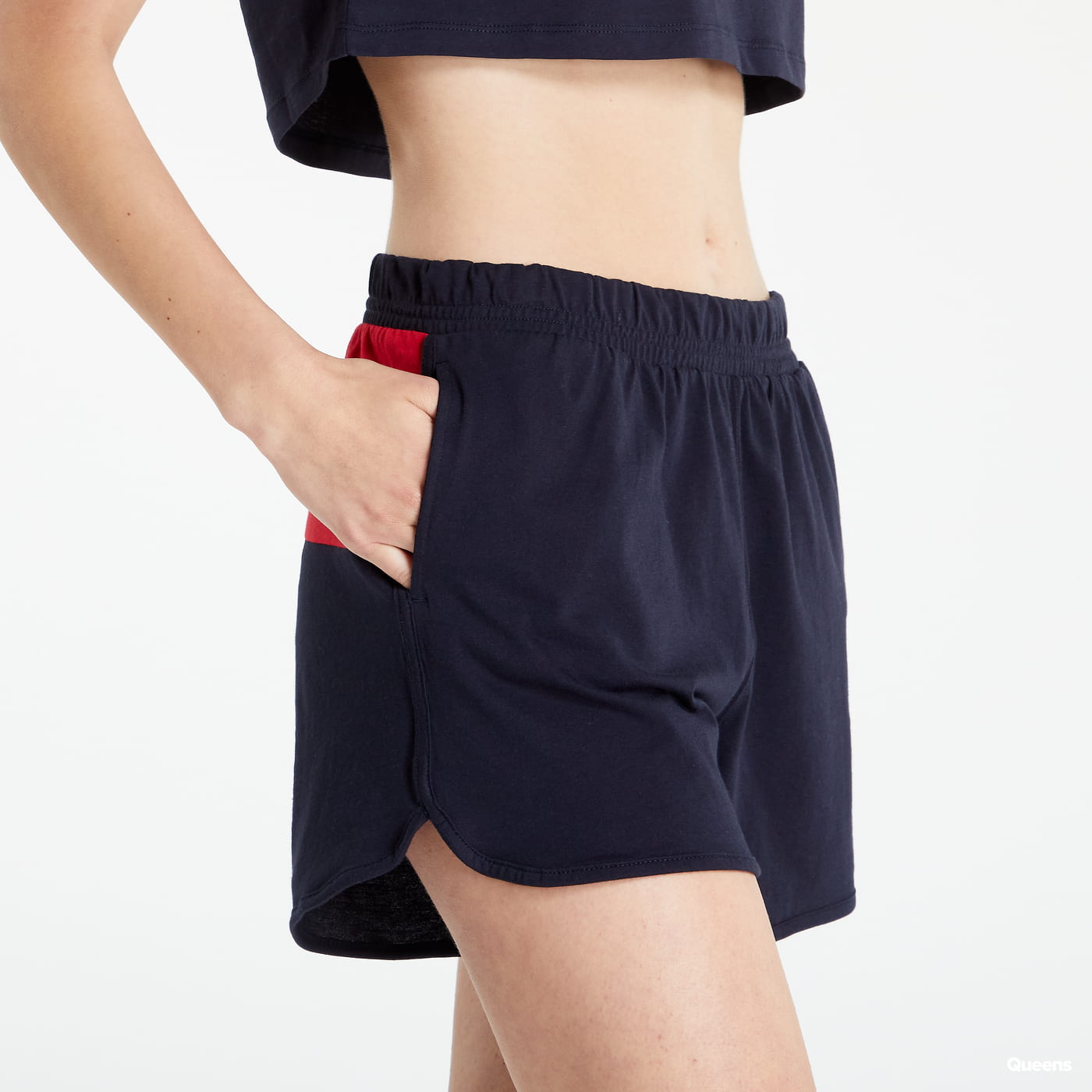 Shorts Tommy Hilfiger High Waist Shorts Mörkblå | UW0UW03468-DW5, 1