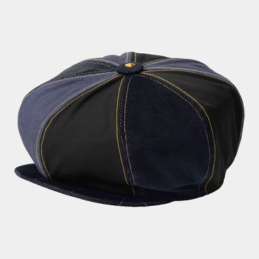 Keps Carhartt WIP Nicholas Daley ND Ocean Cavern Paneled Mixed Fabric Baker Boy Cap Flerfärgad | I034906_2, 0