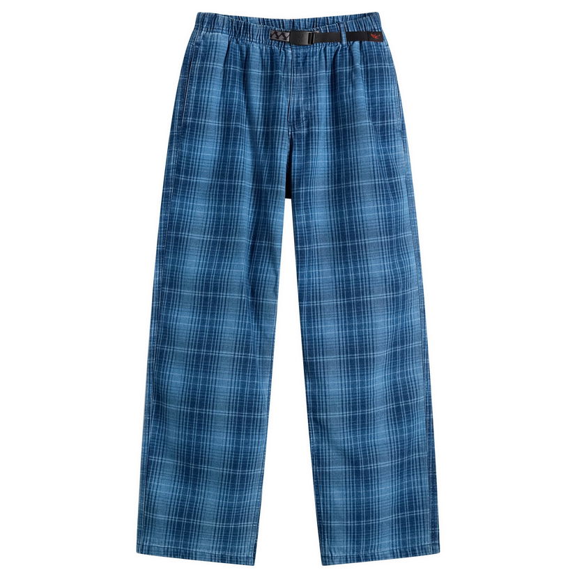Byxor GRAMICCI O.G Denim Plaid Pant Blå | G5FM-P076-IND