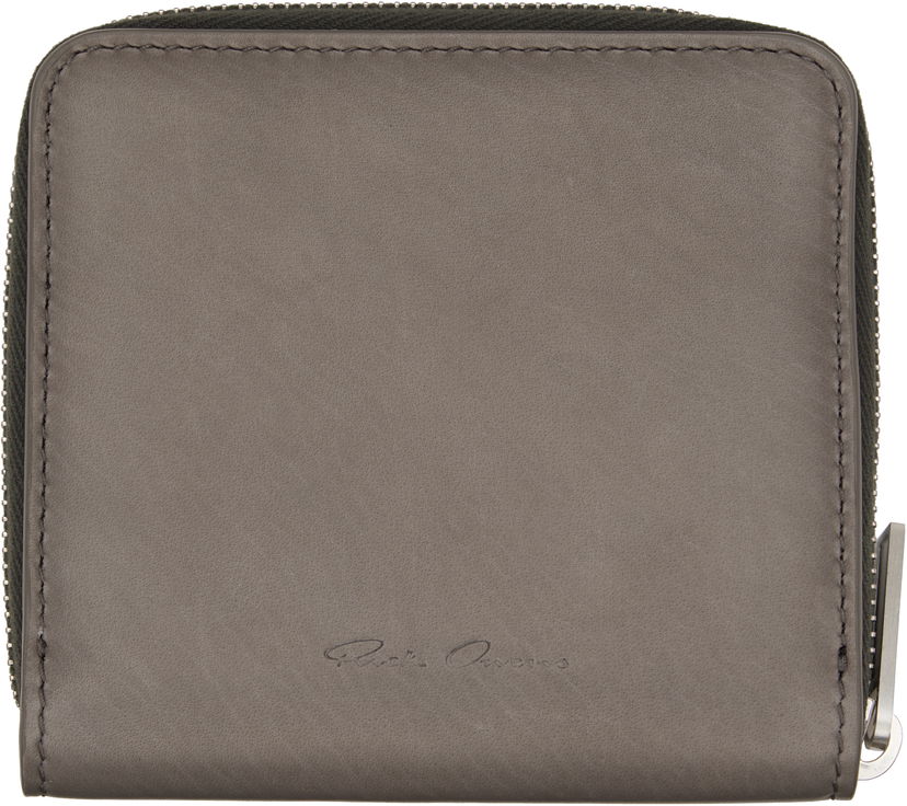 Plånbok Rick Owens Rick Owens Concordians Zipped Wallet Grå | RA02E0716 LCA