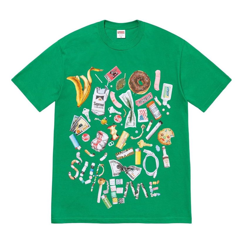 T-shirt Supreme Supreme Trash Graphic T-Shirt Grön | SUP-SS23-285