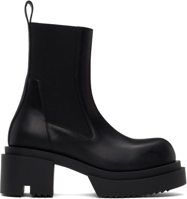 Kläder Rick Owens Rick Owens Hollywood Beatle Bogun Chelsea Boots Svart | RU01E5832 LOO, 0