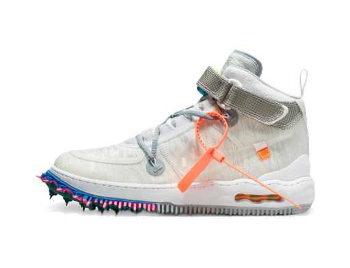 Begränsad upplaga Nike Off-White x Air Force 1 Mid "White" Vit | DO6290-100