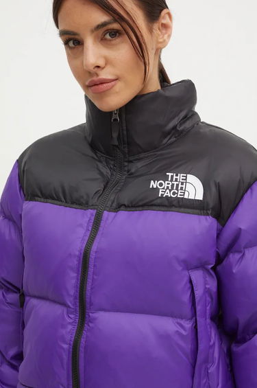 Pufferjacka The North Face W NUPTSE SHORT JACKET Purpur | NF0A5GGES961, 3