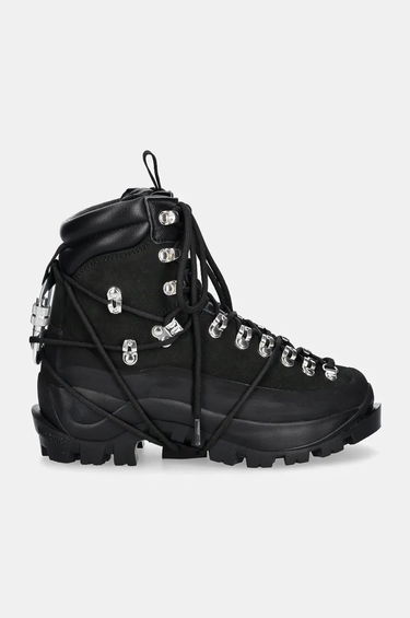 Sneakers och skor HELIOT EMIL Black Leather Hiking Boots Svart | HE.17.024.BLK01, 1