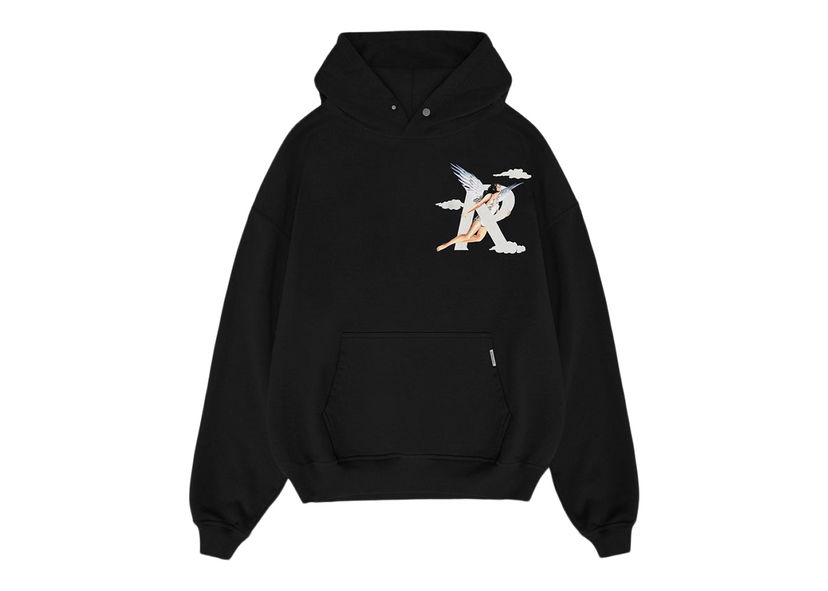 Sweatshirt Represent Clo Represent Storms In Heaven Hoodie Black Svart | M04273-01