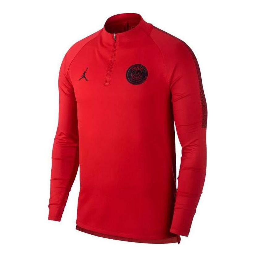 Sweater Jordan Paris Saint-germain Vaporknit Strike Drill Top Röd | AQ0956-657