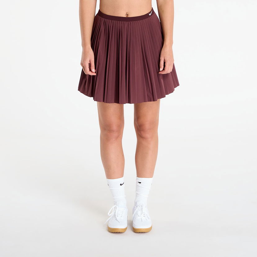 Kjol Nike Sportswear Pleated Skirt Bourgogne | IM7463-652