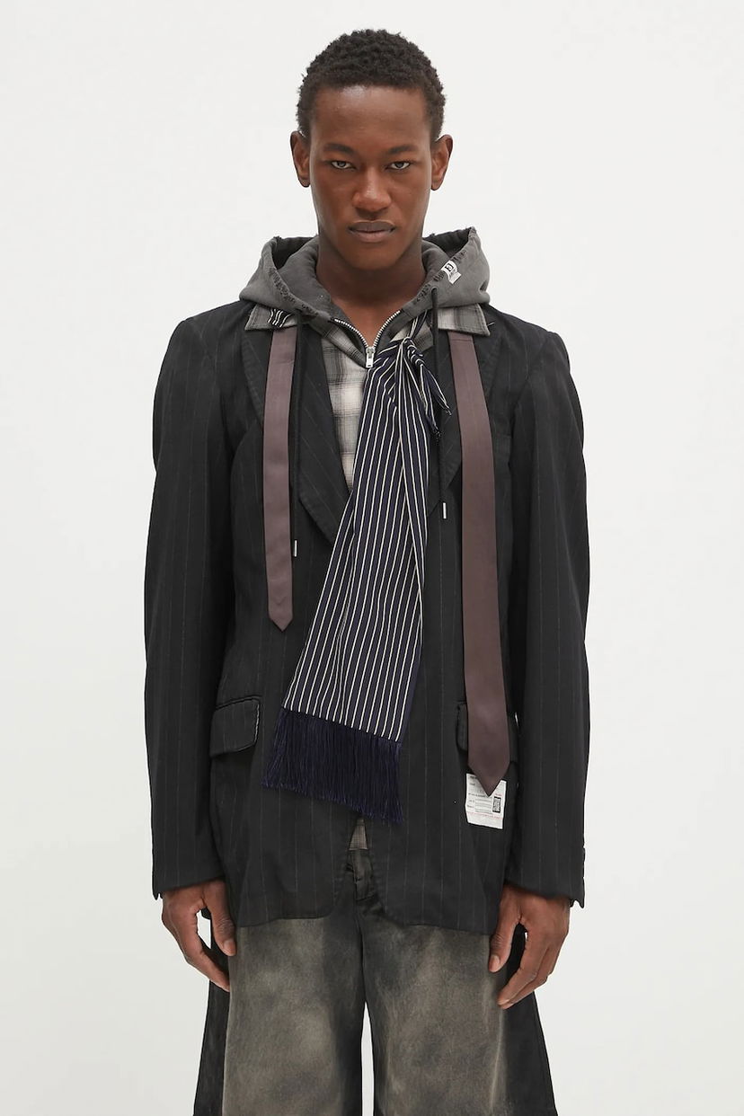 Jacka Maison MIHARA YASUHIRO Maison MIHARA YASUHIRO Triple Layered Jacket Svart | A14JK031