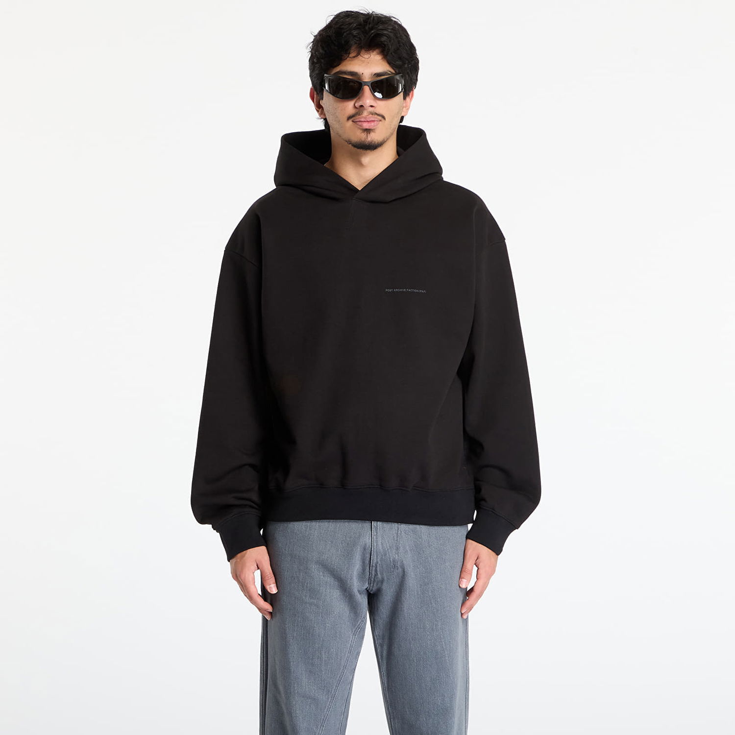 Sweatshirt Post Archive Faction (PAF) Post Archive Faction (PAF) Work Hoodie Svart | A1-105BK, 0