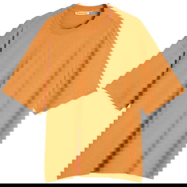 T-shirt YMC YMC Triple T-Shirt, Size Small Orange | P6ZAJ-80, 1