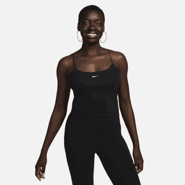 Linne Nike Sportswear Chill Knit Svart | FN3685-010, 0