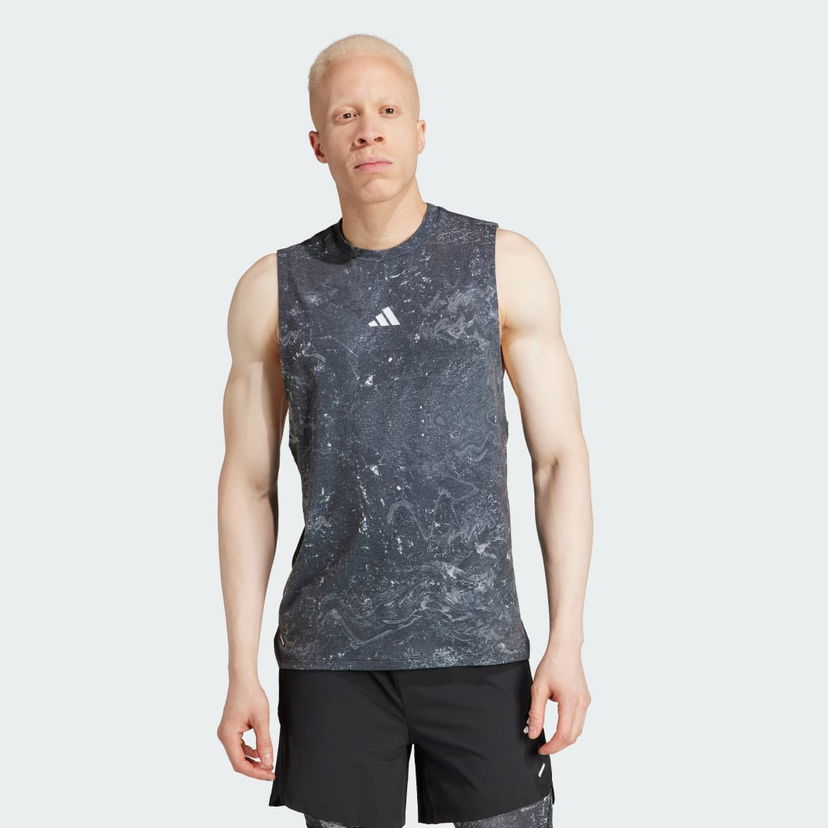 Linne adidas Performance Power Workout Top Grå | IK9684