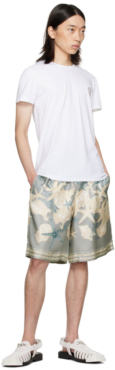 T-shirt Versace Medusa T-Shirt Vit | AU10193_1A10011, 3