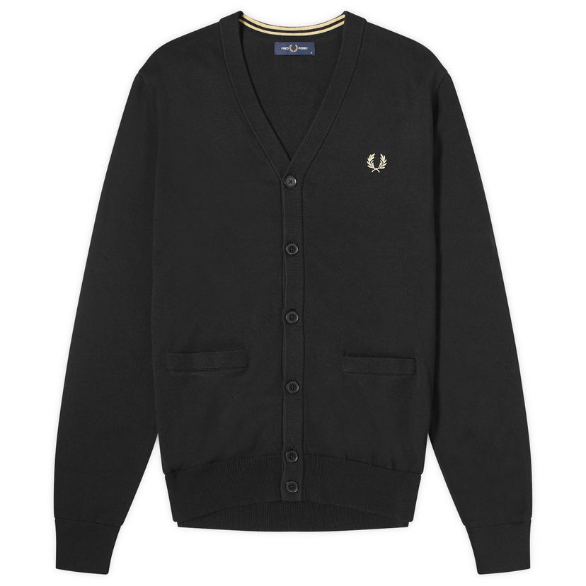 Sweater Fred Perry Merino Svart | K9551-198