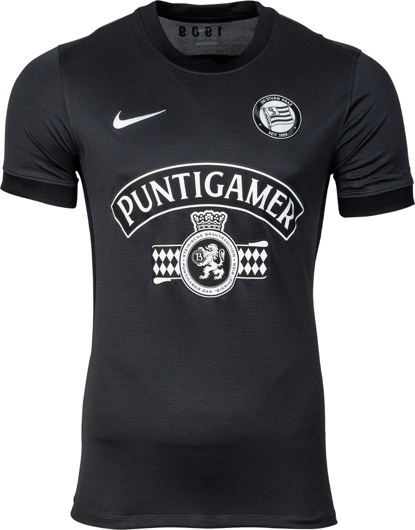 Jersey Nike Nike SK Sturm Graz Home Jersey 2025/26 Svart | stgfz9327-010