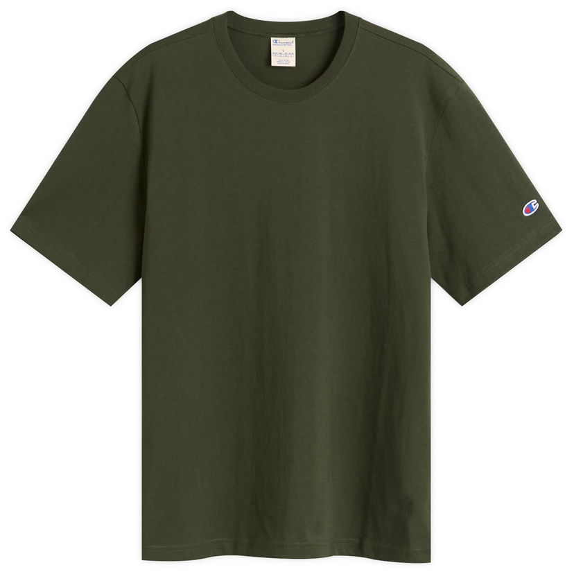 T-shirt Champion Reverse Weave Loose Fit T-Shirt, Size Large Grön | 220761-GS586