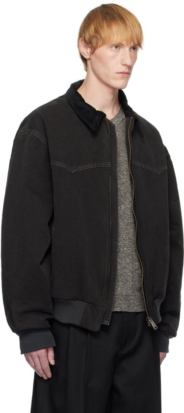 Jacka Maison Margiela Maison Margiela Yoke Caban Bomber Jacket Svart | S50AM0640 M35255, 1