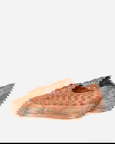 Sneakers och skor Vans Authentic LX Reissue 44 Dip Dye Checkerboard Orange | VN0007QZ52K1, 4