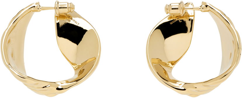 Örhängen FERRAGAMO Ferragamo Draped Earrings Gul | 783320
