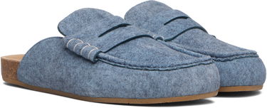 Sneakers och skor JW Anderson JW Anderson Stitch Loafers Blå | LF0079-LA0380, 3