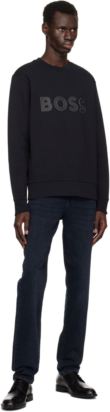 Skjorta BOSS BOSS Leather Derbys Svart | 50541701, 4