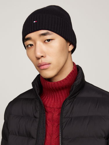 Mössa Tommy Hilfiger Beanie Svart | AM0AM12796BDS, 2