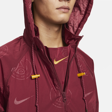 Jacka Nike Paris Saint-Germain Team 31 Courtside SE Football Graphic Jacket Bourgogne | DZ3282-677, 3