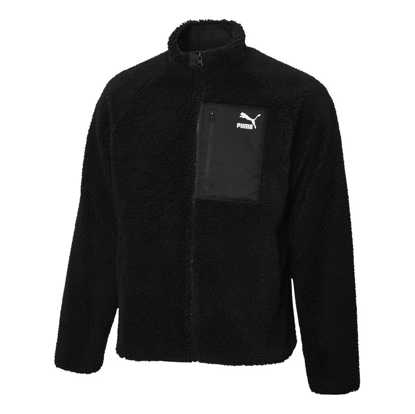 Sweater Puma Iconic MCS Reversible Track Jacket Svart | 530028-11