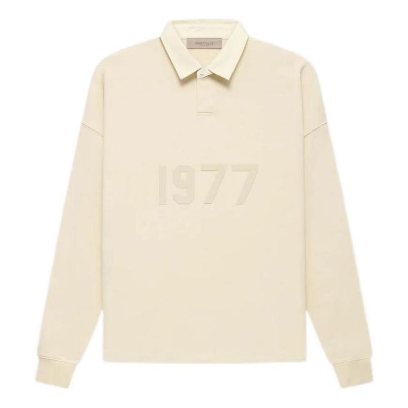 Polotröja Fear of God Essentials 1977 Rugby Polo Beige | FOG-FW22-682