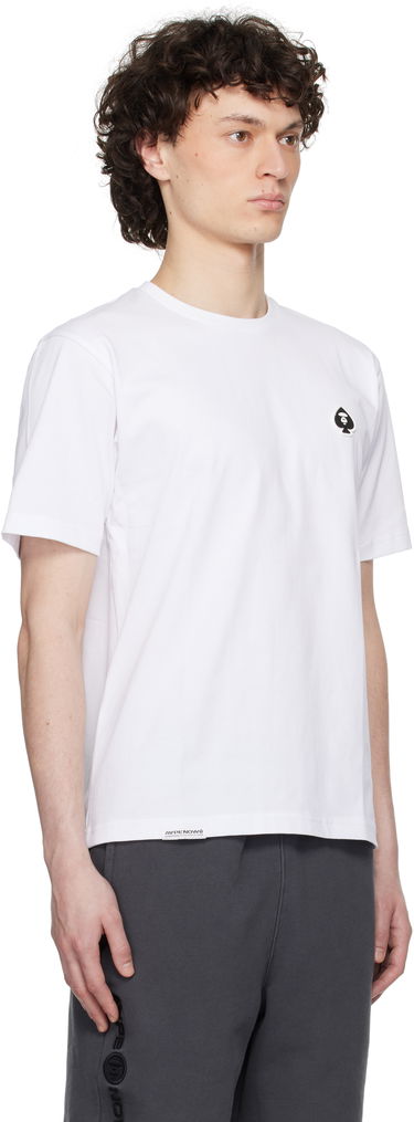 T-shirt AAPE by A Bathing Ape AAPE by A Bathing Ape 'AAPE Now' Spades Graphic T-Shirt Vit | AAPTEM1599XXNWHX, 1