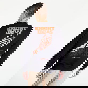 Sweatshirt THE HUNDREDS Bright Ideas Crewneck Sweatshirt Svart | T22F202038 BLK, 1